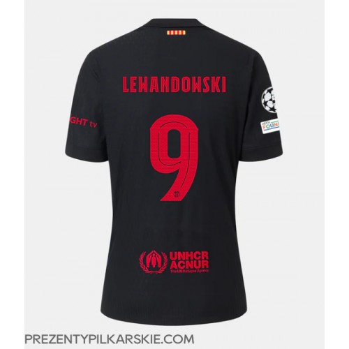Stroje piłkarskie Barcelona Robert Lewandowski #9 Koszulka Wyjazdowej 2024-25 Krótki Rękaw